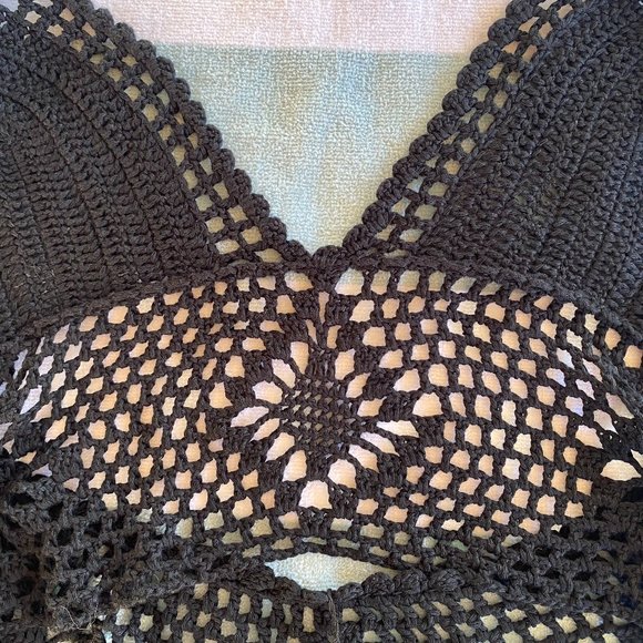 Nova Swim Desi Crochet Top / Swim Coverup - Picture 3 of 6